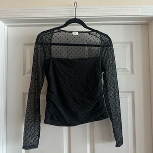 The A&F Ava Long Sleeve Top